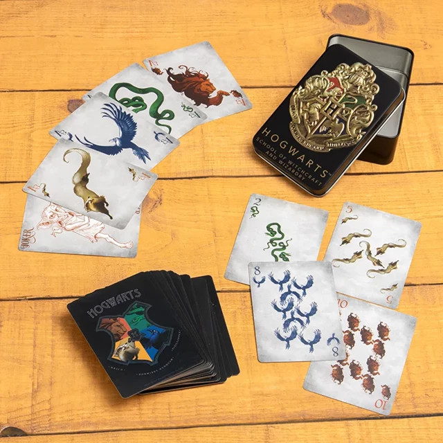 Hogwarts Harry Potter Playing Cards In A Tin - 2