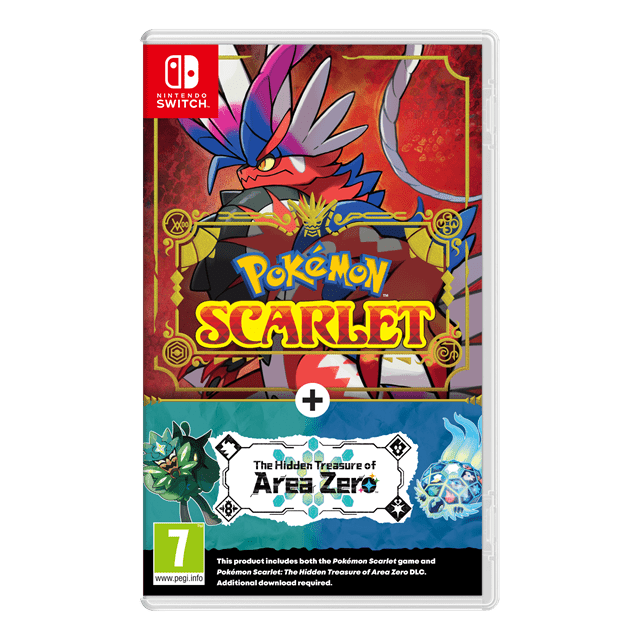 Pokemon Scarlet + The Hidden Treasure of Area Zero DLC (Nintendo Switch) - 1