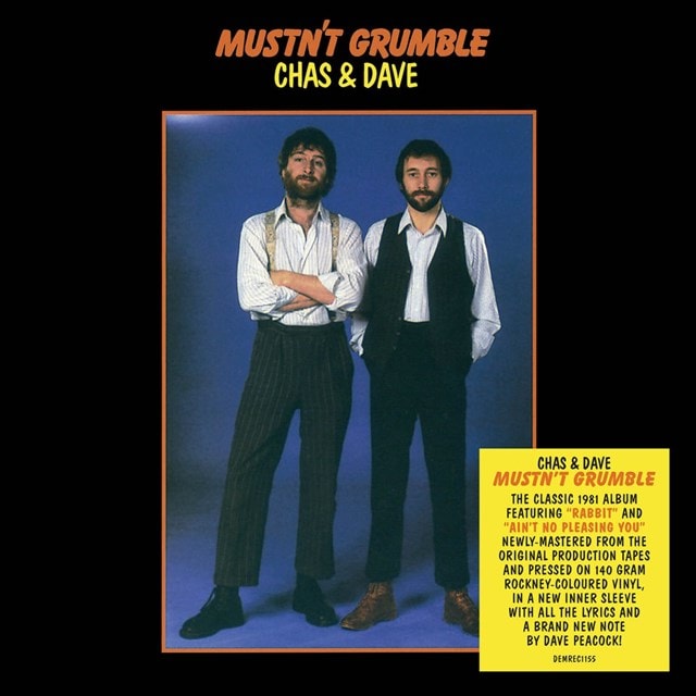 Musn't Grumble - Rockney Coloured Vinyl - 2