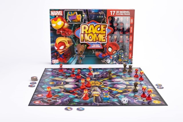 Marvel Race Home Board Game - 3