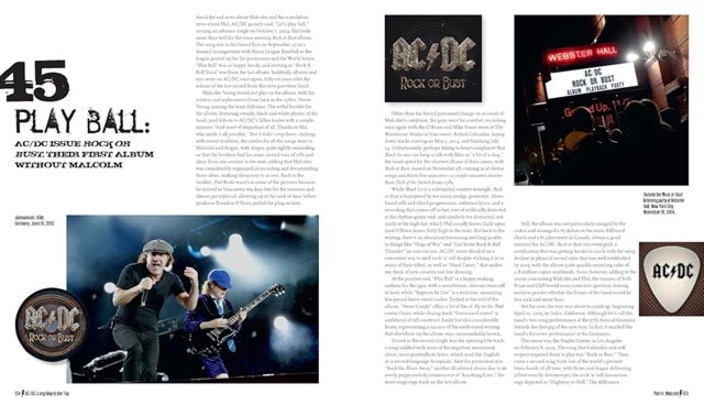 AC/DC: Long Way to the Top Hardback By Martin Popoff - 10