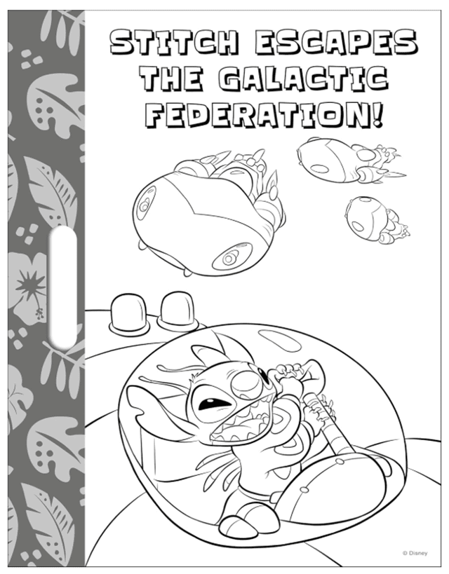 Lilo & Stitch Giant Colour Me Pad - 5