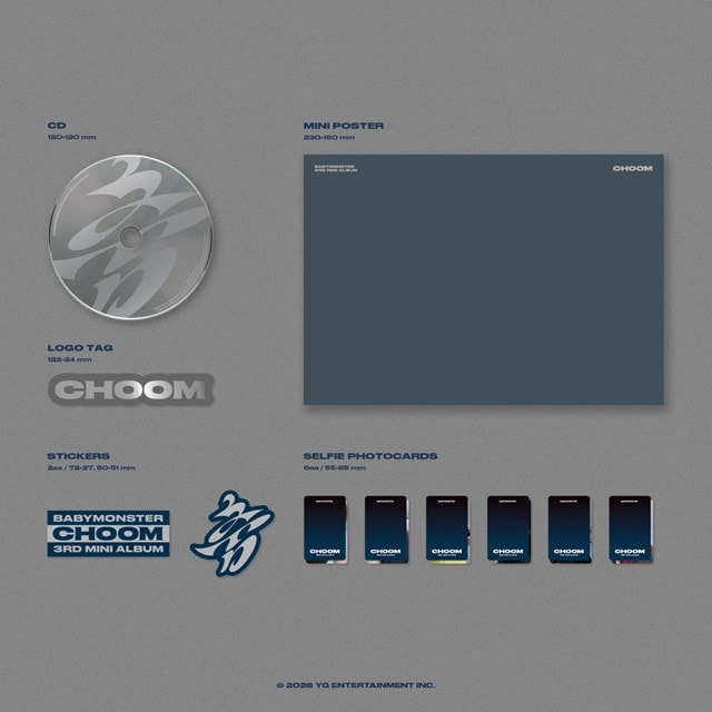 3rd Mini Album 'CHOOM' (Metallic Ver.) - 2