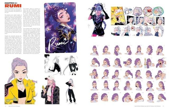 The Art Of KPop Demon Hunters Hardback - 3
