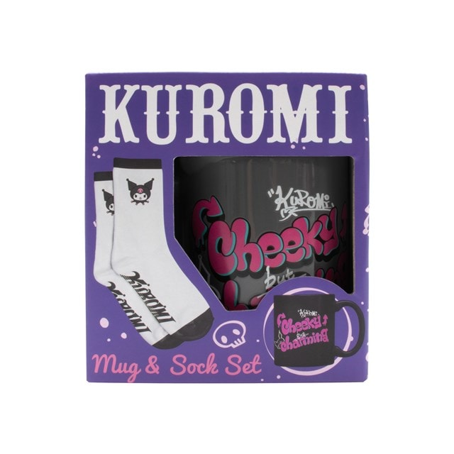 Kuromi Mug & Sock Set - 1