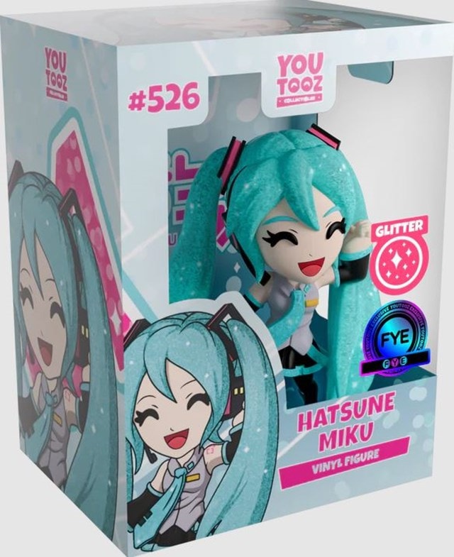 Hatsune Miku Glitter hmv Exclusive Youtooz Figurine - 2