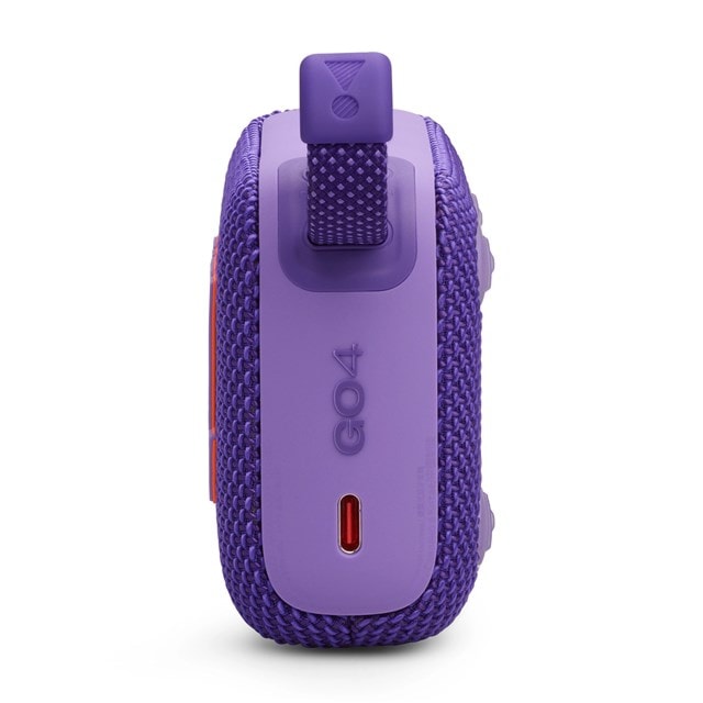 JBL Go 4 Purple Bluetooth Speaker - 4