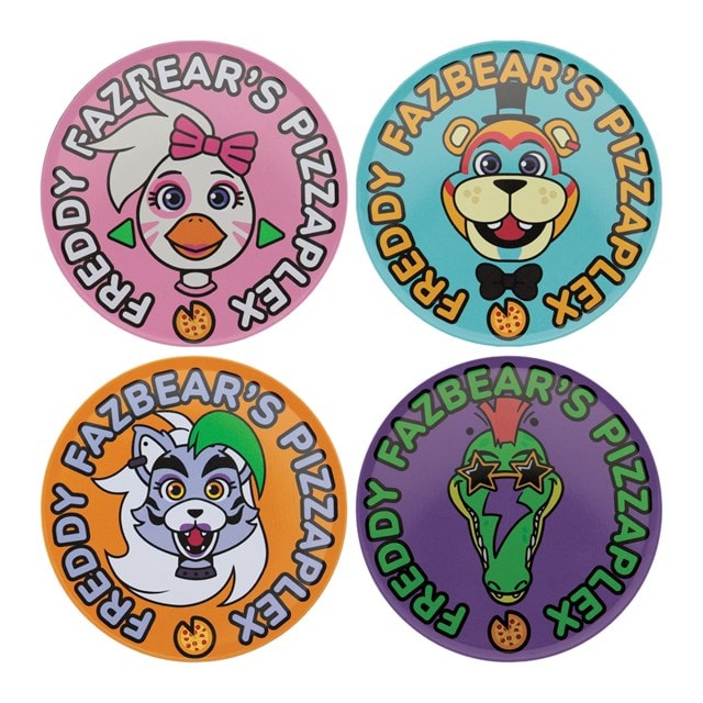 Printed Drinks Five Nights At Freddy's FNAF Coasters - 1