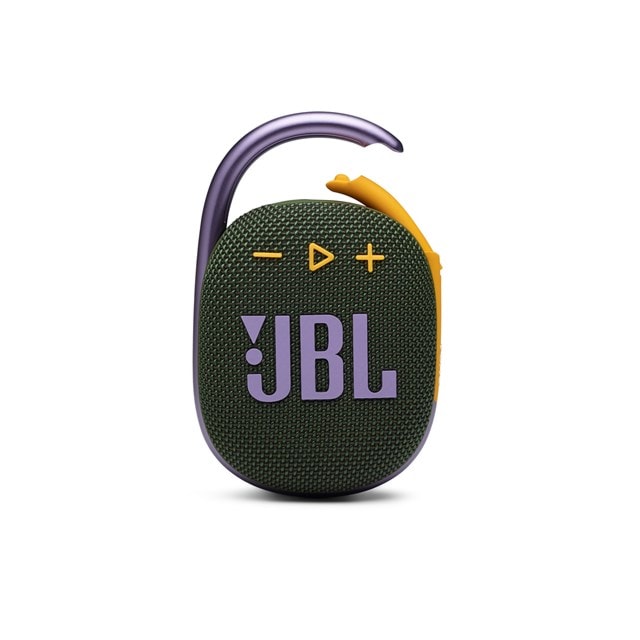 JBL Clip 4 Green Bluetooth Speaker - 2