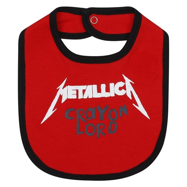 3 Piece Metallica Babywear Set (0 Years) - 2