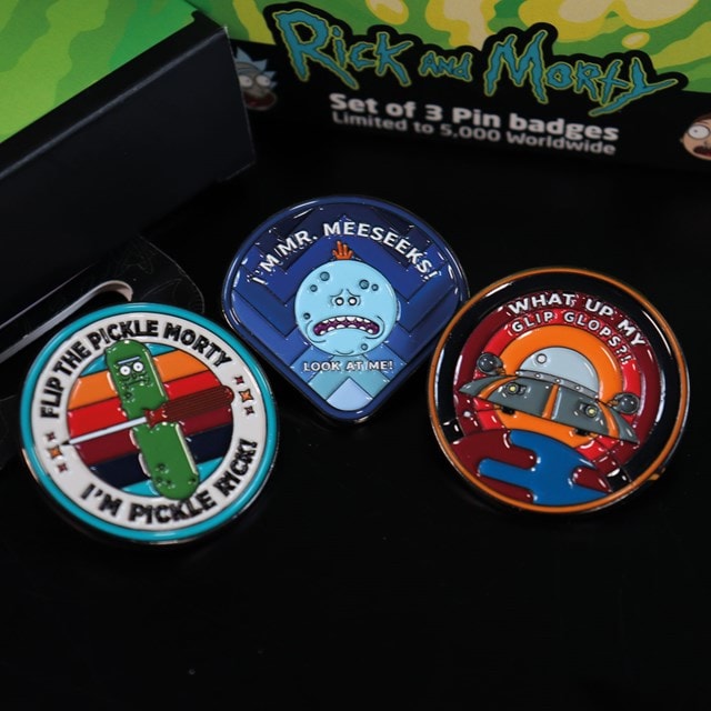 Rick and Morty Limited Edition Pin Set - 6
