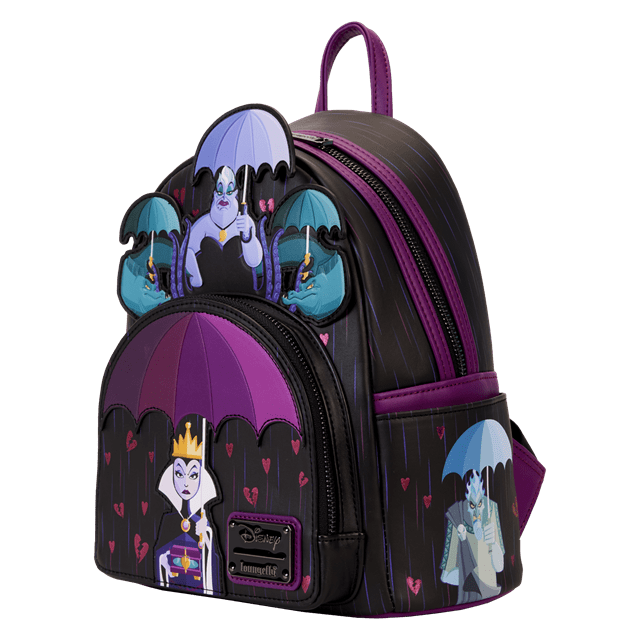 Curse Your Hearts Mini Backpack Disney Villains Loungefly - 2