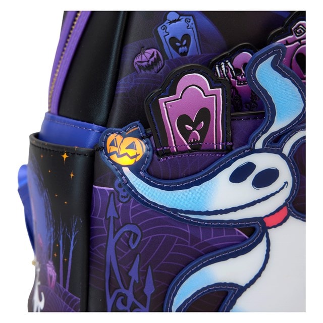 Zero Nightmare Before Christmas Loungefly Mini Backpack - 5