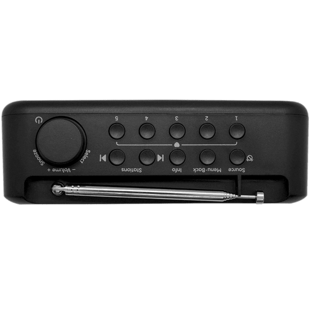 Pure Elan One2 Charcoal DAB+/FM Portable Radio - 4