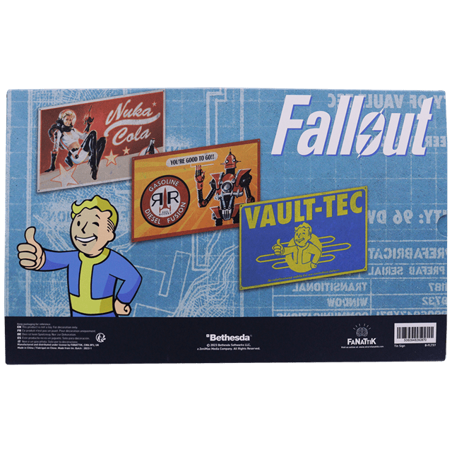 Fallout Set Tin Sign - 2