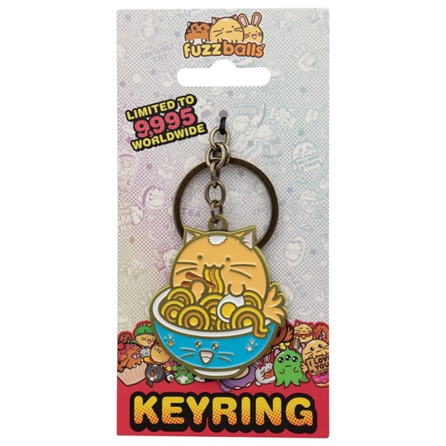 Whisky Noodles Fuzzballs Keyring - 4