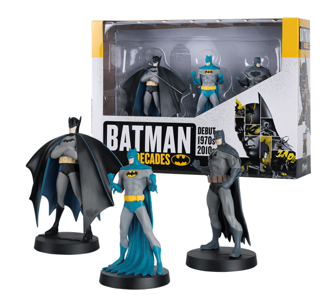 Batman Decades 3 Figure Set: Debut 1970s 2010 | DC Hero Collector Figurines  & Action Figures | HMV Store
