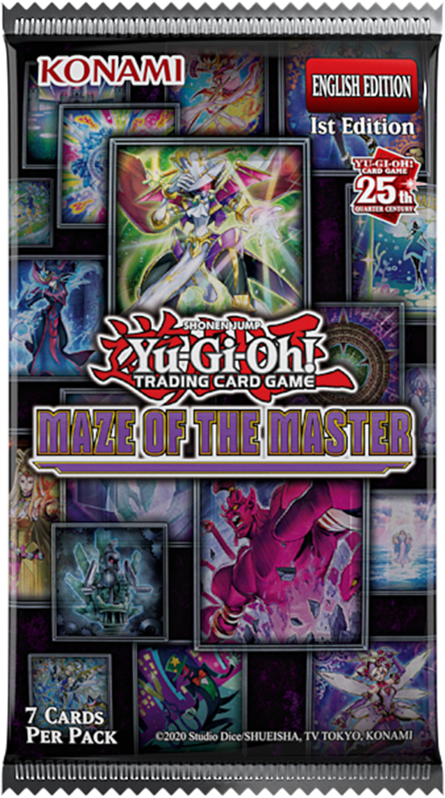 Maze Of The Master Booster Pack Yu-Gi-Oh! Trading Cards Assortment - 2