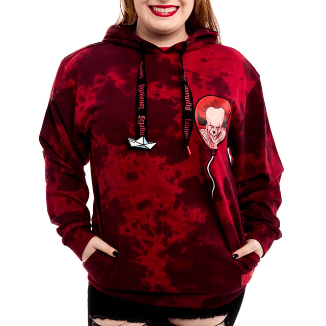 IT Pennywise Loungefly Hooded Sweatshirt (Extra Large) - 3