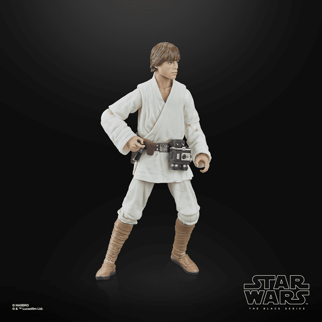 Luke Skywalker A New Hope Star Wars Black Series Hasbro Action Figure - 2