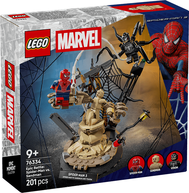 Spider-Man vs Sandman Epic Battle Marvel LEGO - 6