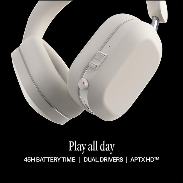 Mondo By Defunc Over Ear Off White Noise Cancelling Bluetooth Headphones - 3