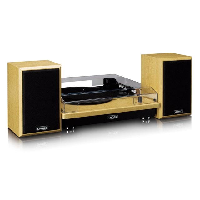 Lenco LS-100 Maple Turntable & Speakers (hmv exclusive) - 4