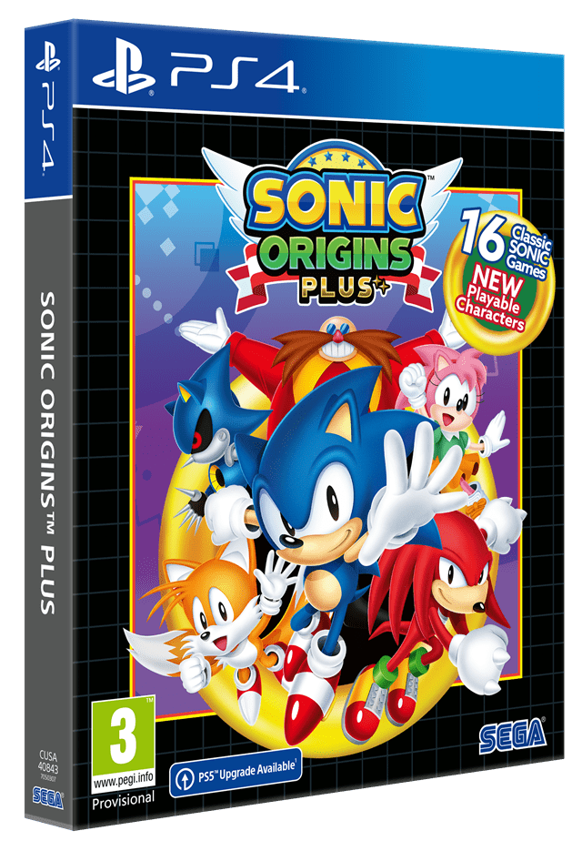 Sonic Origins Plus (PS4) - 2