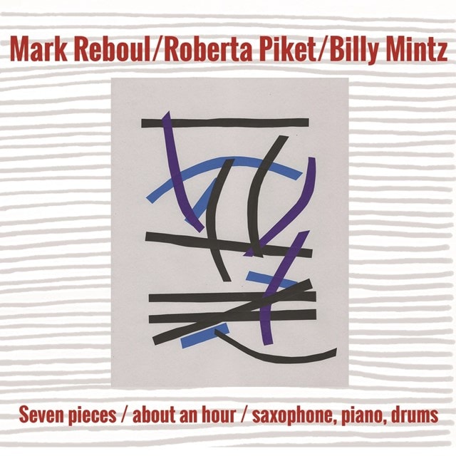 Seven Pieces/About an Hour/Saxophone, Piano, Drums - 1