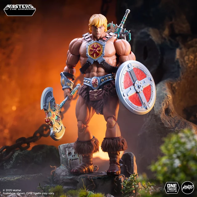 MOTU200X He-Man Masters Of The Universe Mondo 1/12 Scale Figure - 9