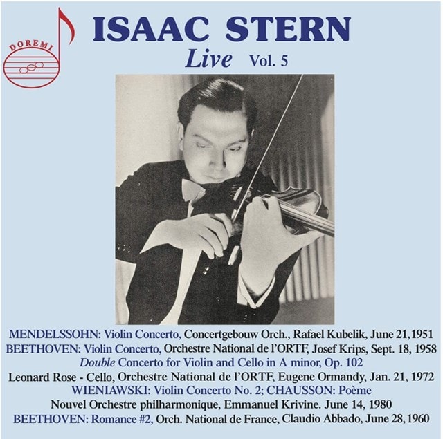 Isaac Stern: Live - Volume 5 - 1