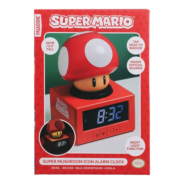 Super Mario Mushroom Alarm Clock - 5