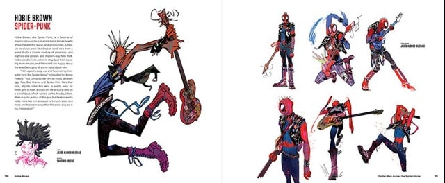 Spider-Man Across The Spider-Verse Art Of The Movie Hardback Book - 15