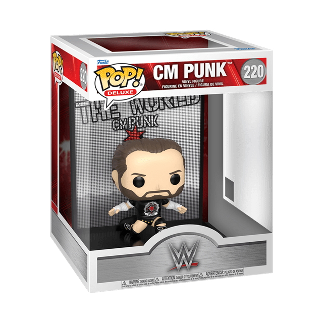 CM Punk 220 WWE Funko Pop Vinyl Deluxe - 2
