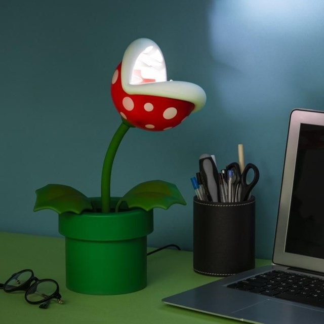 Piranha Plant Posable Lamp Super Mario Light - 4