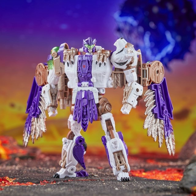 Transformers Legacy United Leader Class Beast Wars Universe Tigerhawk Converting Action Figure - 7