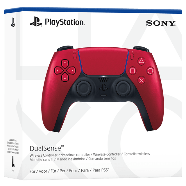 Official PlayStation 5 DualSense Controller - Volcanic Red - 4