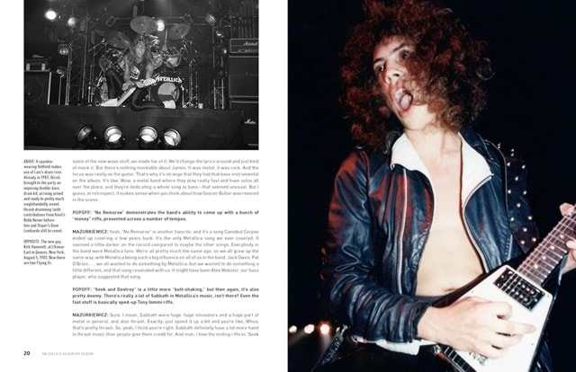 Metallica: Album by Album Hardback By Martin Popoff - 12