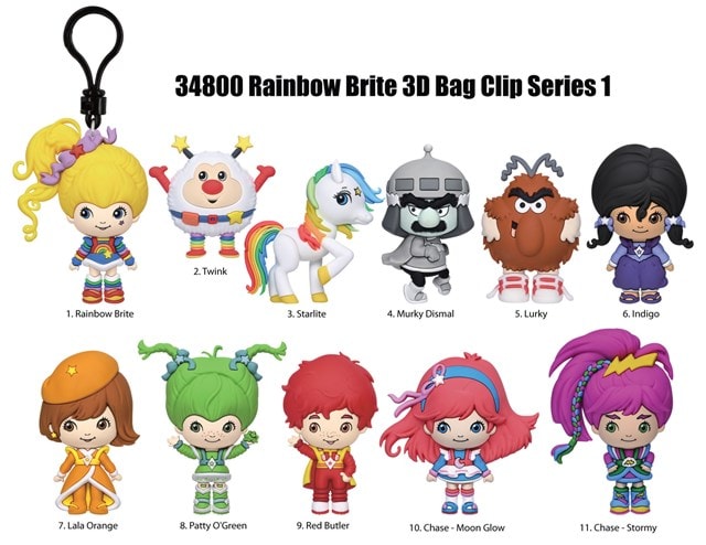 Rainbow Brite Series 1 Bag Clips - 2