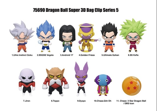 Dragon Ball Super Series 5 Bag Clips - 2