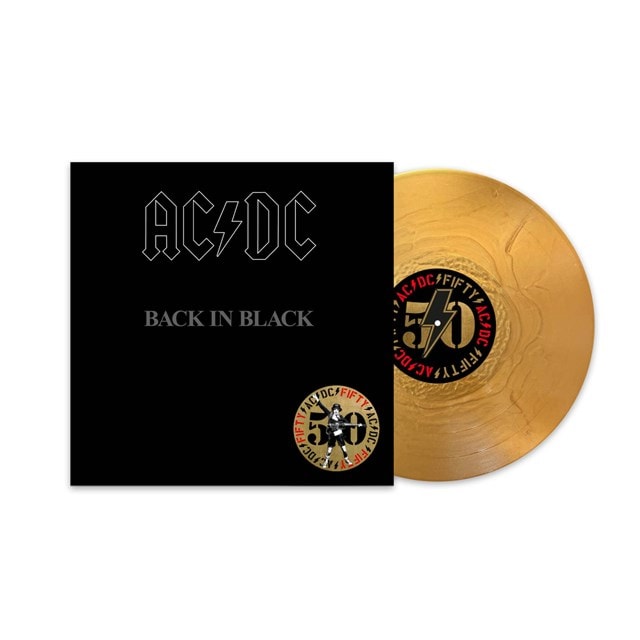 Back in Black - 50th Anniversary Limited Edition Gold Vinyl - 1