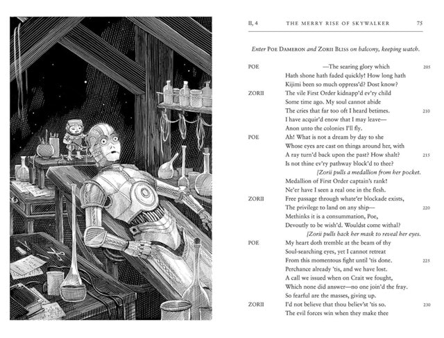 William Shakespeare's The Merry Rise Of Skywalker Star Wars Part The Ninth Paperback - 6