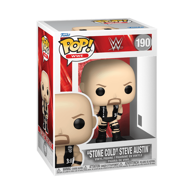 "Stone Cold" Steve Austin 190 WWE Funko Pop Vinyl - 2