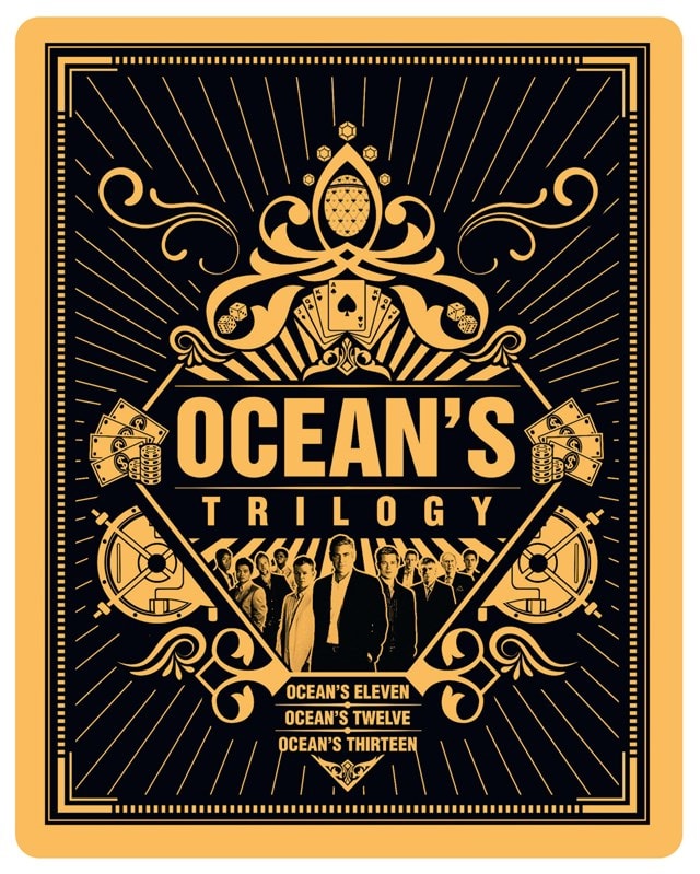 Ocean's Trilogy Limited Edition 4K Ultra HD Steelbook - 1
