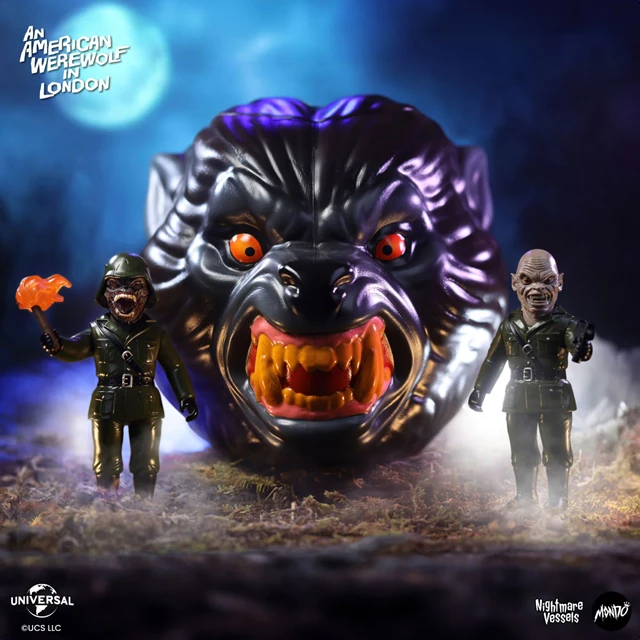 Demons An American Werewolf In London Mondo Nightmare Vessel Soft Vinyl Figure 2 Pack - 4