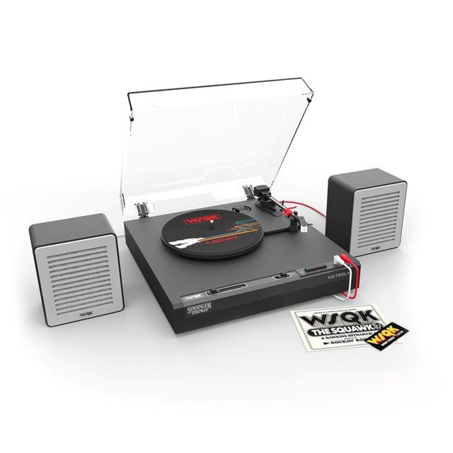 Victrola Stranger Things WSQK Bluetooth Turntable & Speakers - 14