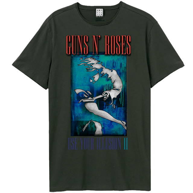Water Charcoal Guns N Roses Tee (Small) - 1