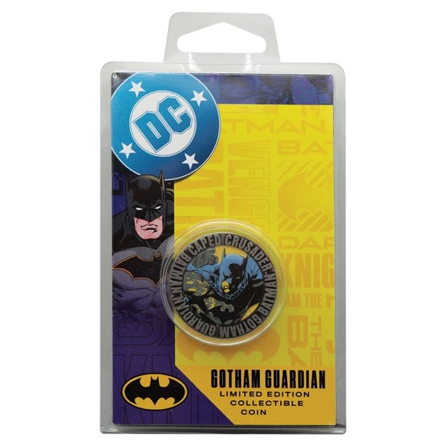 Batman Caped Crusader Limited Edition Coin - 2