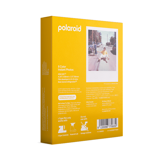 Polaroid i-Type Colour Film - 3
