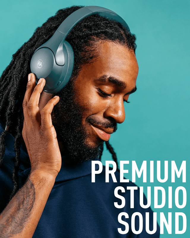 Reflex Audio Studio Pro Teal ANC Headphones - 5